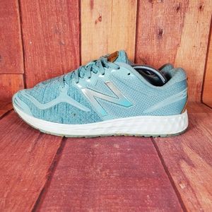 New Balance Womens Wvnzco1 Teal Running Shoes Size 9 (D) (1722840) Fresh Foam